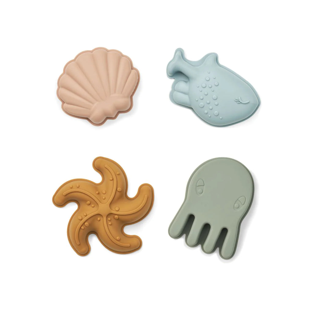 Liewood Gill Sand Moulds - Mermaids Sandy