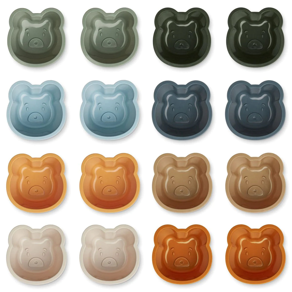 Liewood Tilo Cup Cake 16-Pack- Mr Bear/Green Multi Mix