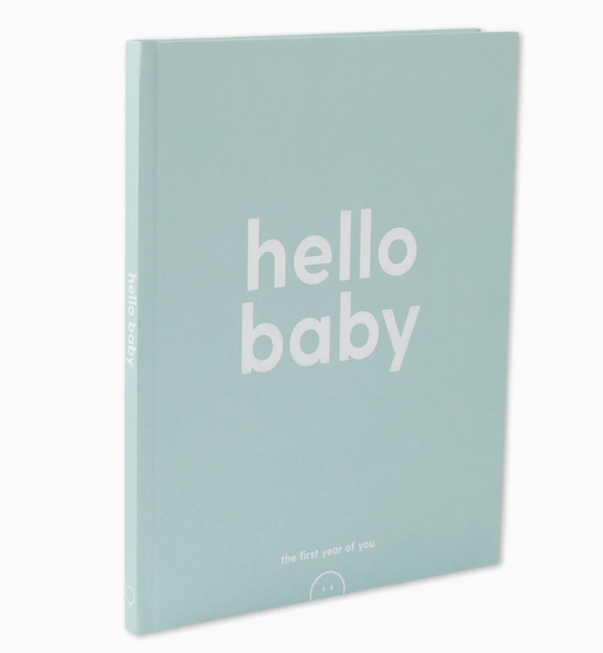 MORI Mint Hello Baby Book