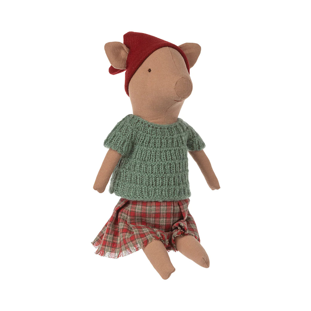 Maileg Christmas Pig Girl