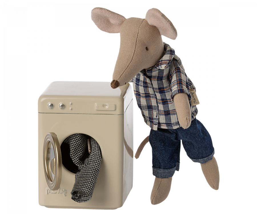  Maileg Washing Machine Mouse