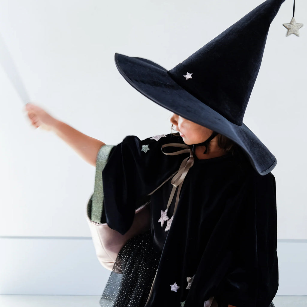 Mimi & Lula Gertrude Velvet Witch Hat Halloween