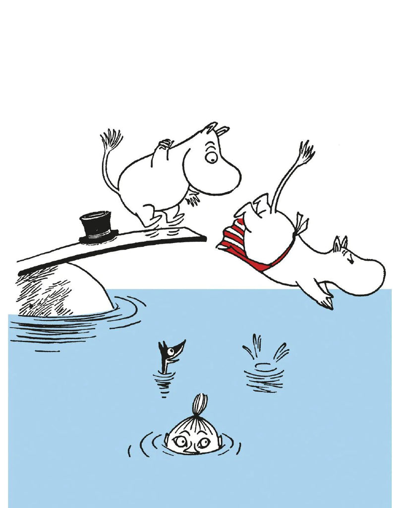 Moomin Diving Card