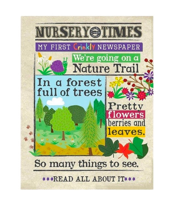 Jo & Nic's Crinkly Books Nursery Times - Nature Trail