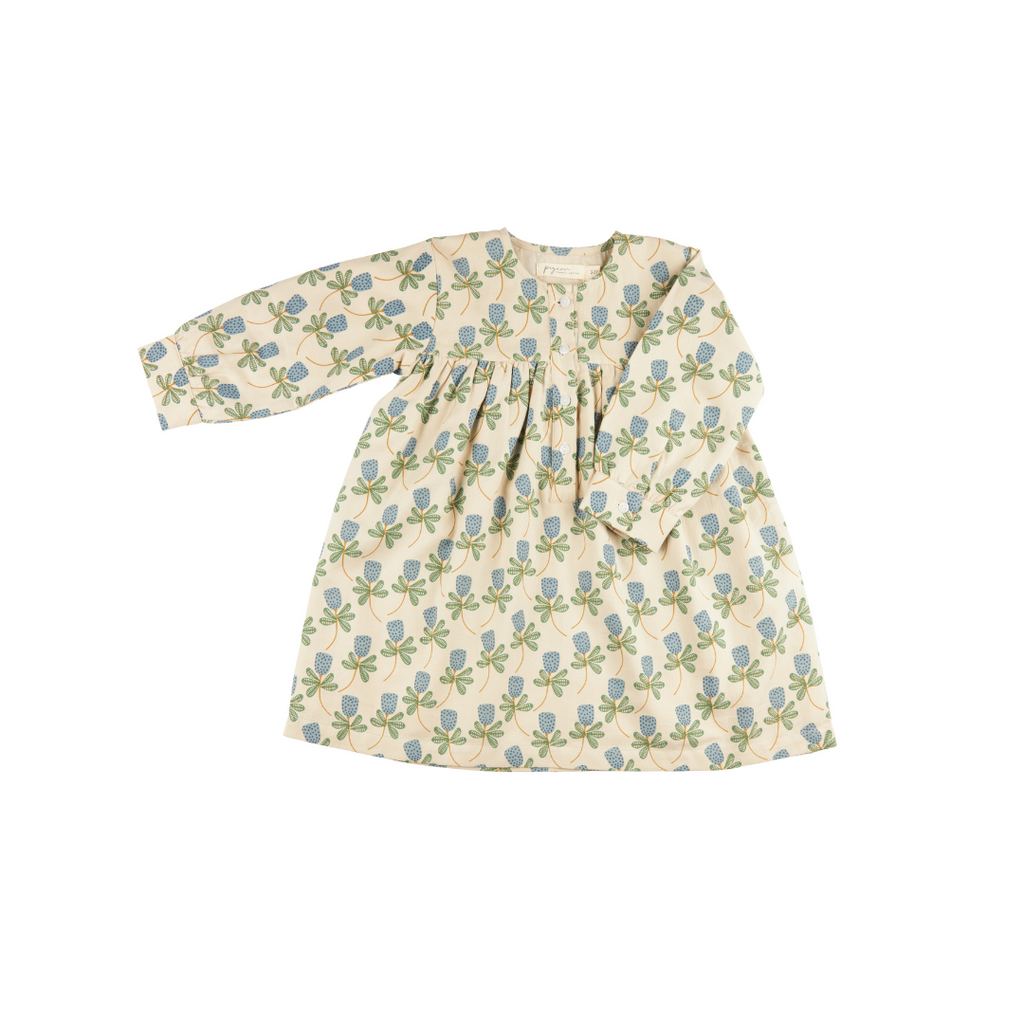 Pigeon Organics Yoke Dress Dotty Flower