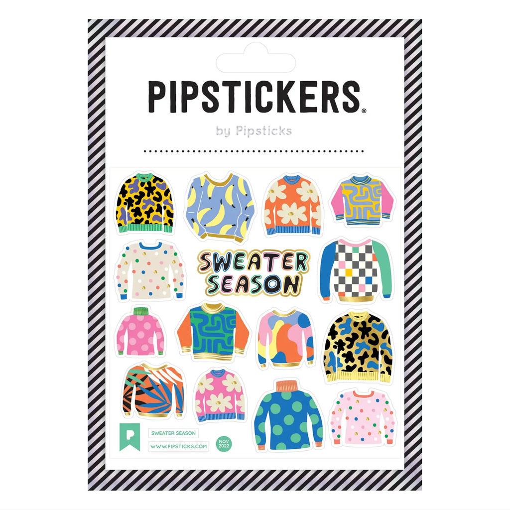 Pipsticks Sweater Season Stickers