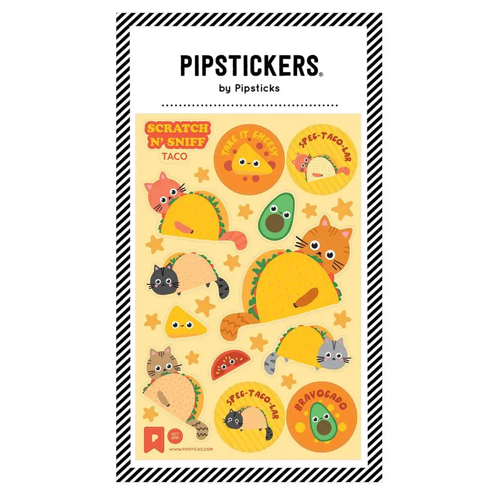 Pipsticks Take It Cheesy Scratch 'n Sniff Stickers