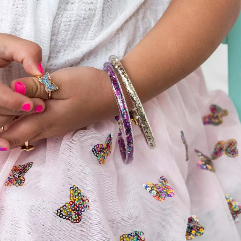 Rex London Glitter Bracelets Fairies In The Garden