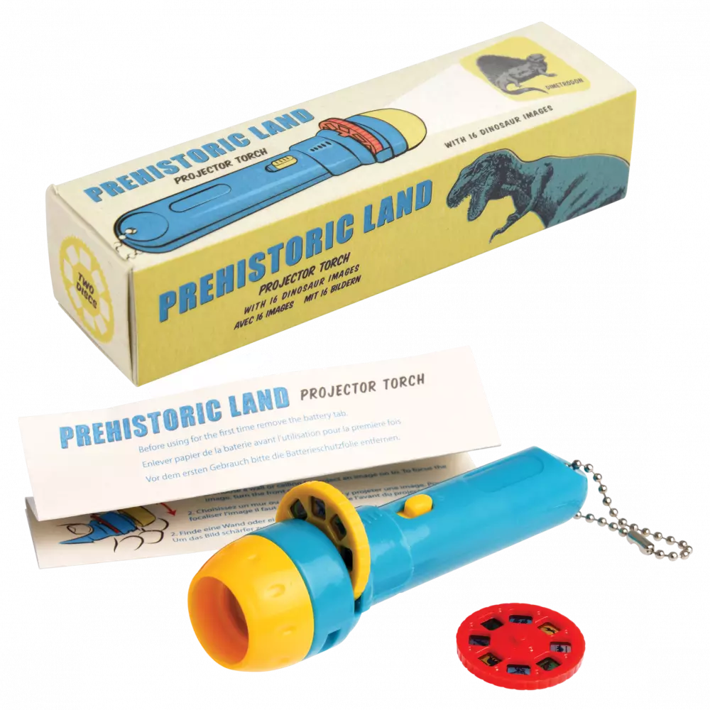 Rex London Prehistoric Land Projector Torch