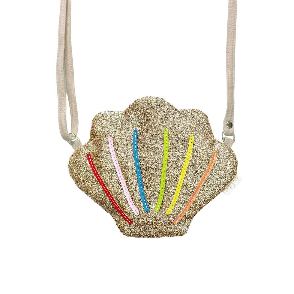 Rockahula Rainbow Shell Glitter Bag