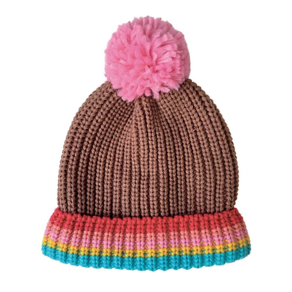 Rockahula Rainbow Stripe Knitted Hat