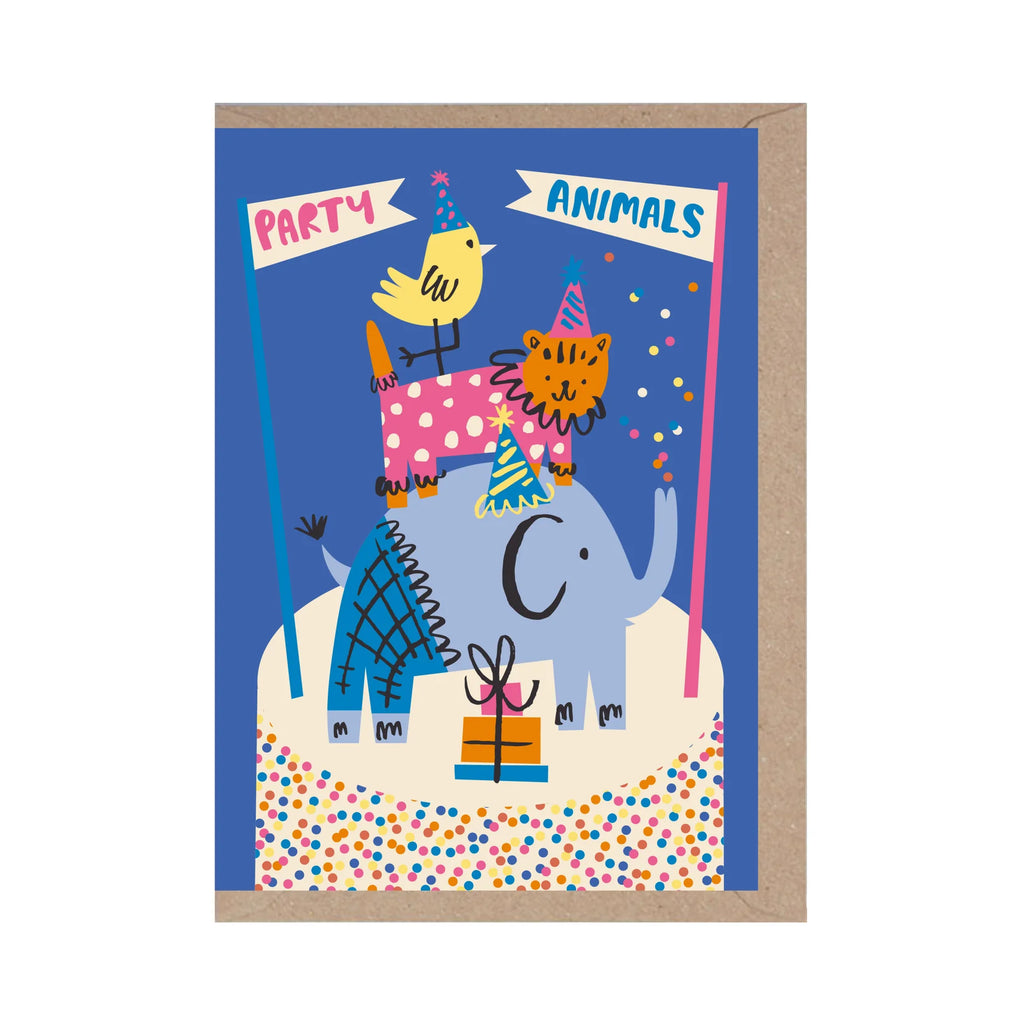 Rumble Cards - Party Animals Cake Card