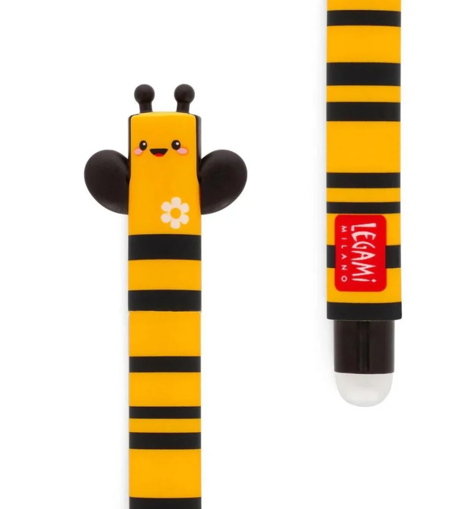 Legami Erasable Pen - Bee