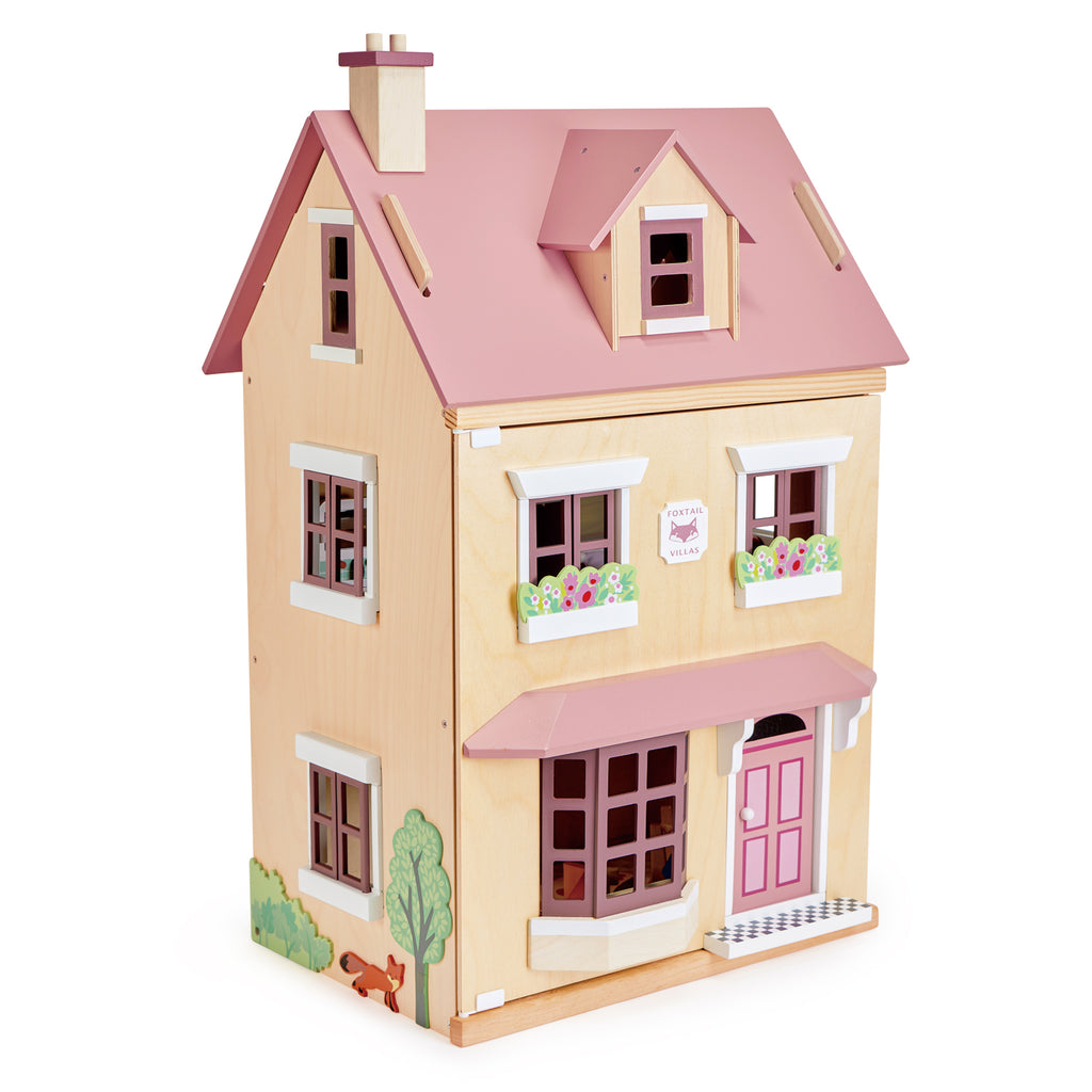 Tender Leaf Toys Foxtail Villa Pink Dolls House