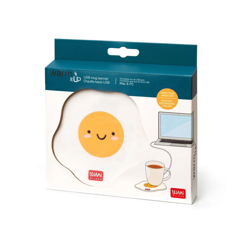 Legami Warm It Up - USB Mug Warmer - Egg