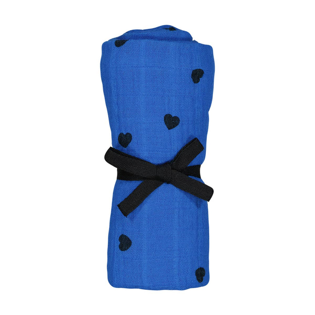 Rose in April - BIANCA SWADDLE HEART GREEK BLUE