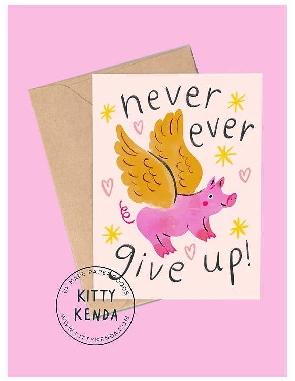 Kitty Kenda Papergoods - Pigs Can Fly, Make your Dreams Come True