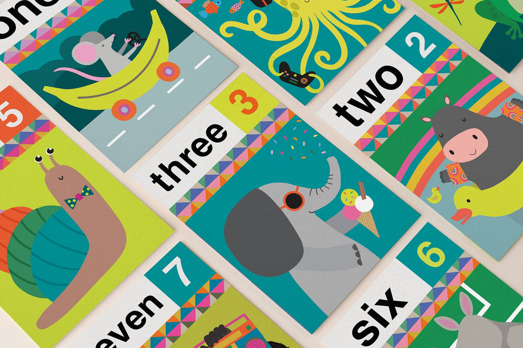 Mifkins - Hippo Two 2nd Birthday Card | Children’s Birthday Card