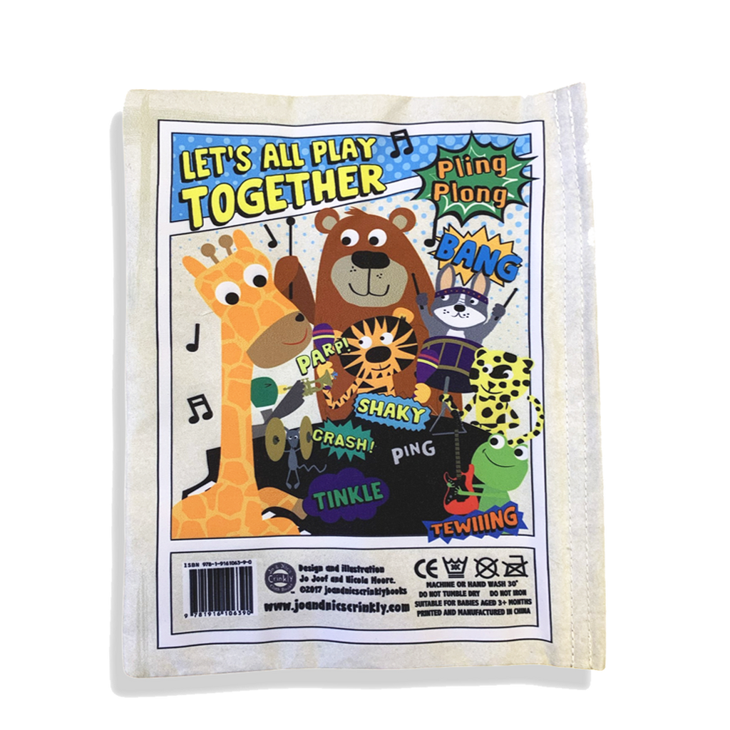 Jo & Nic's Crinkly Cloth Books - COMIC ISSUE 1 - Music