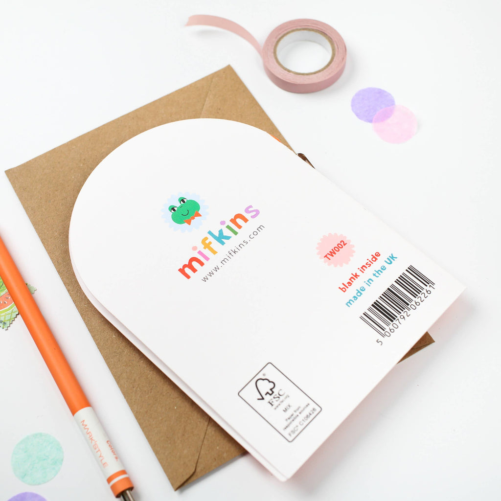 Mifkins - Bear Hugs Birthday Card