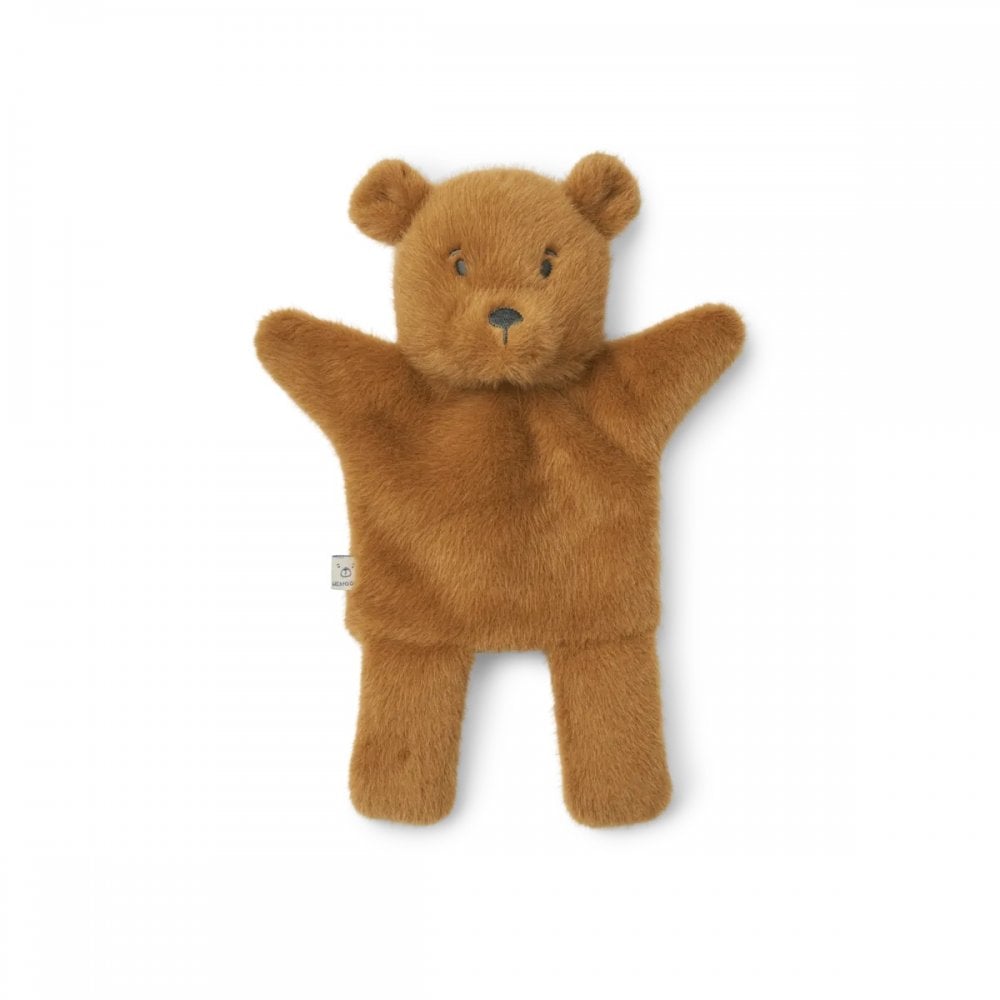 Liewood Honour Bear Hand Puppet - Golden Caramel