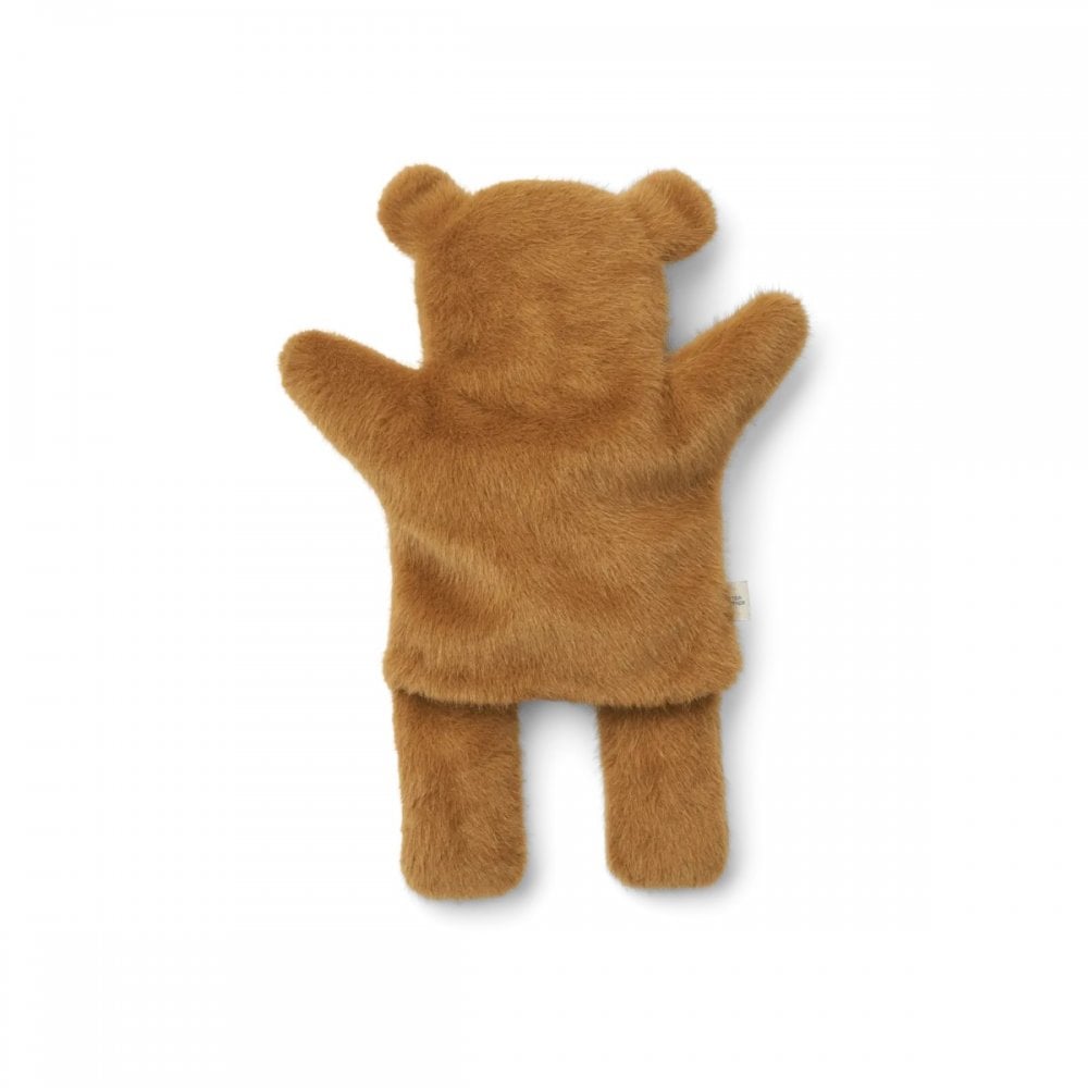 Liewood Honour Bear Hand Puppet - Golden Caramel