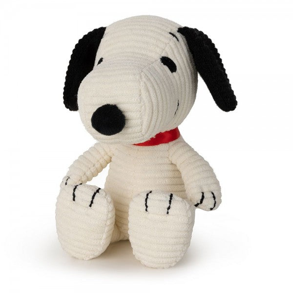 Snoopy Corduroy Cream 12cm