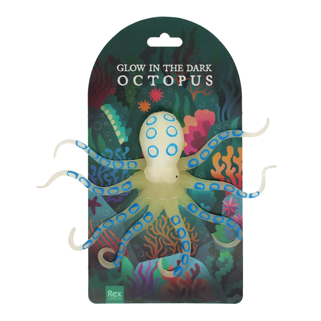 Glow in the dark squishy Octopus