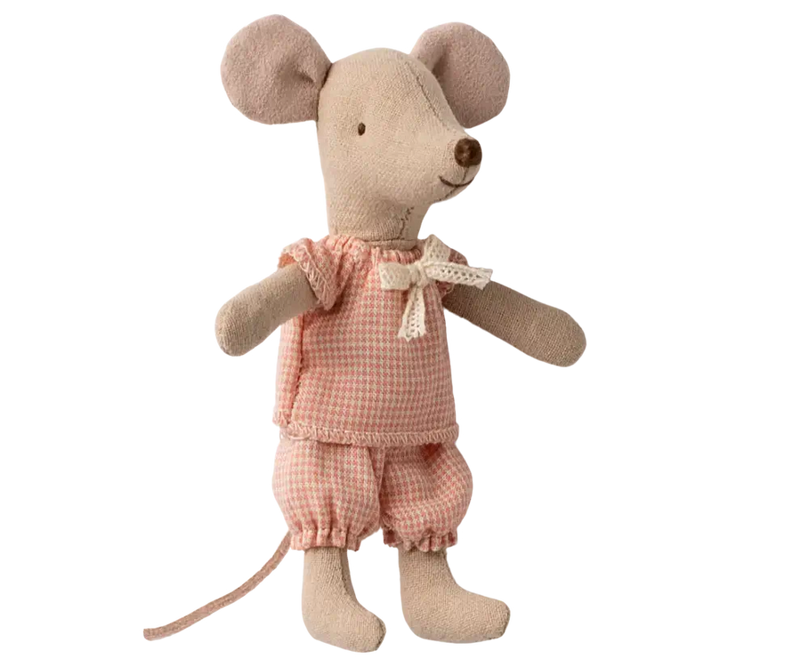 Maileg Little Sister Mouse In Box AW25