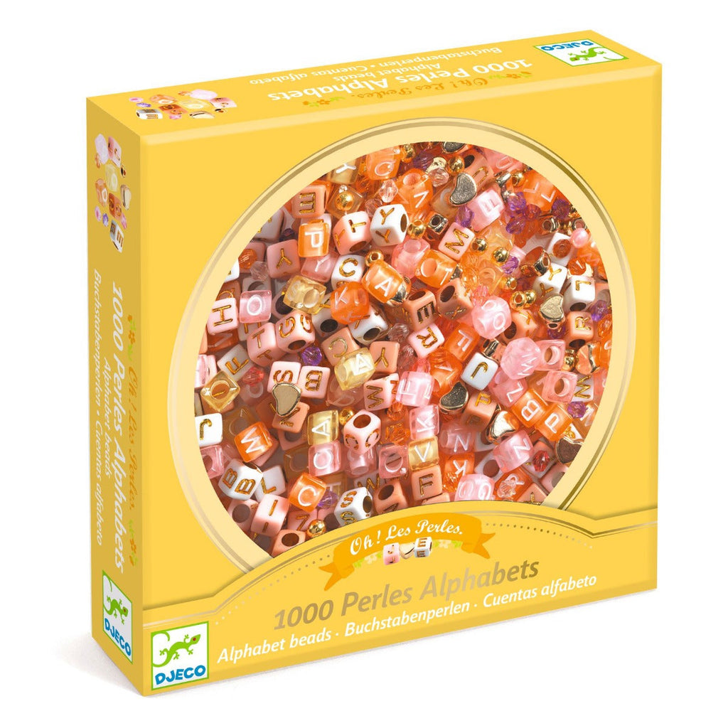 Djeco Alphabet Beads Gold