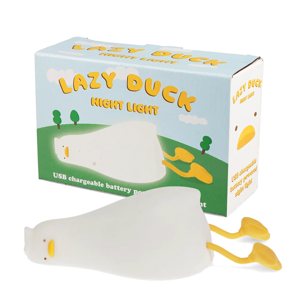 REX USB rechargeable dimmable night light- Lazy duck