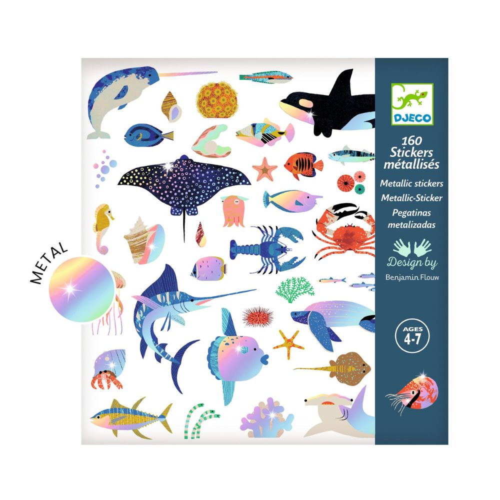 Djeco Metallic Stickers