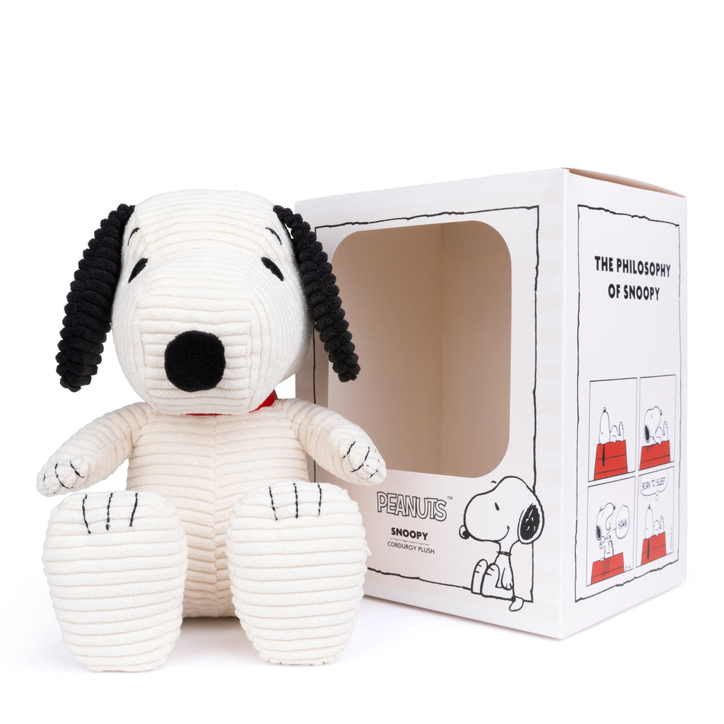 Snoopy ECO Corduroy Cream in Giftbox