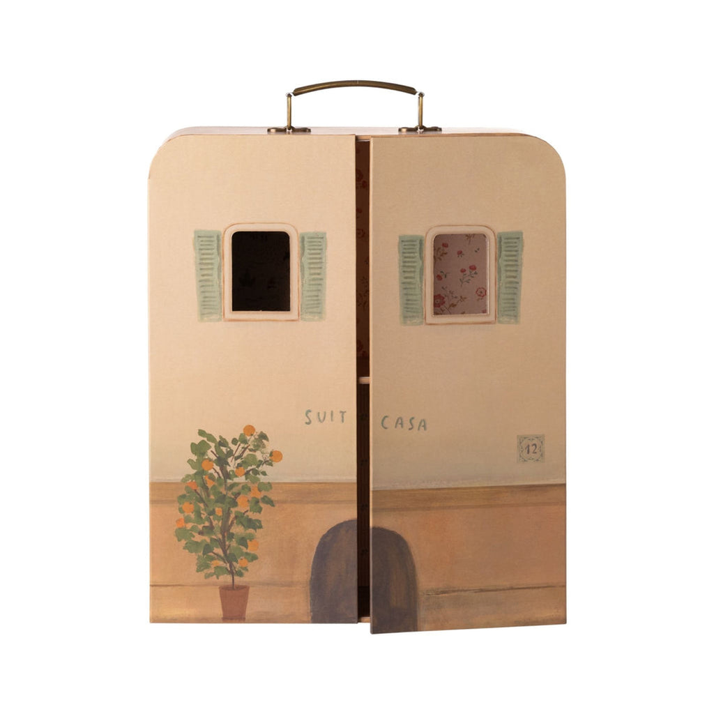 Maileg SuitCasa, Little Sister and Brother Mouse AW25