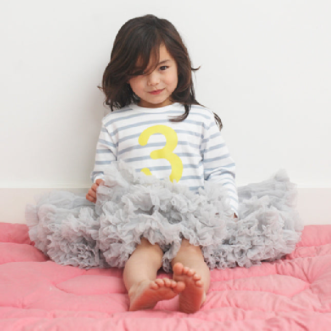 Bob & Blossom Pale Grey Tutu