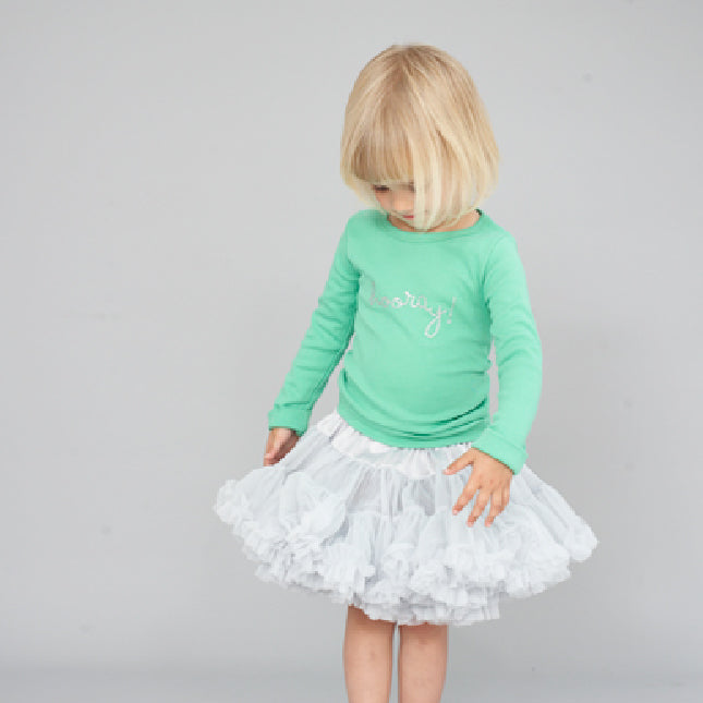 Bob & Blossom Pale Grey Tutu