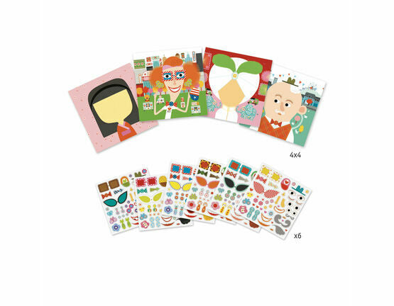 Djeco Create With Stickers