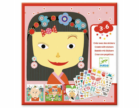 Djeco Create With Stickers