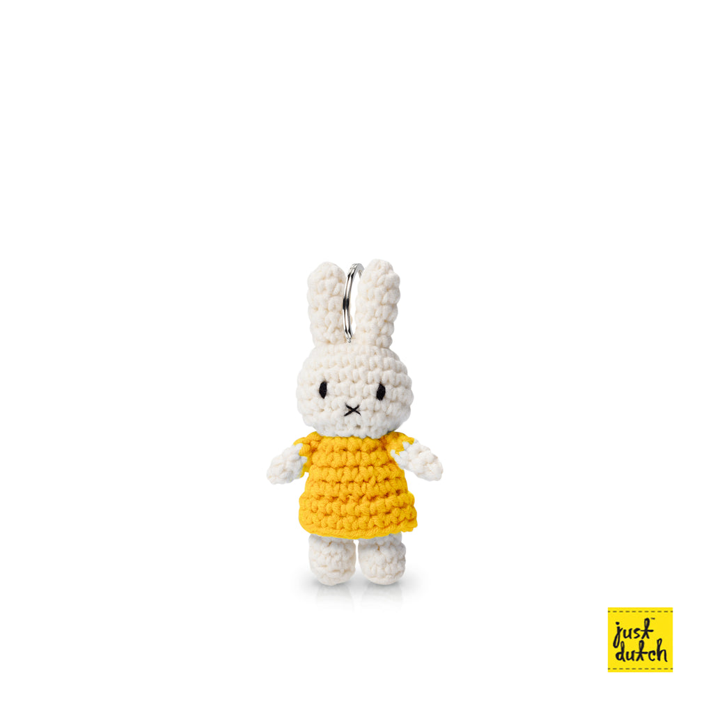 Just Dutch Miffy Keyring Yellow Dress