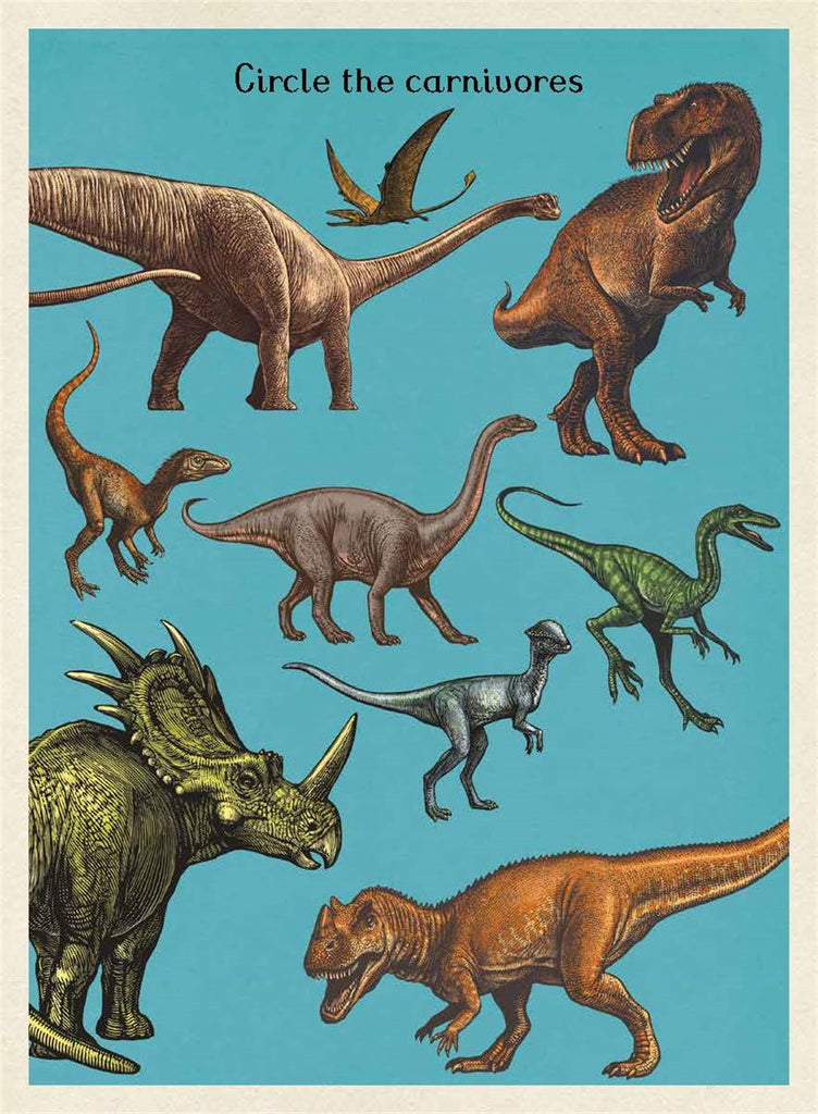 Welcome To The Museum Dinosaurium Activity Book