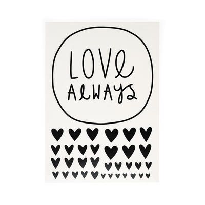 A Little Lovely Company Love Always Wall Stickers - Radish Loves