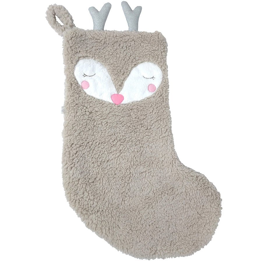 Albetta Deer Fur Stocking - Radish Loves