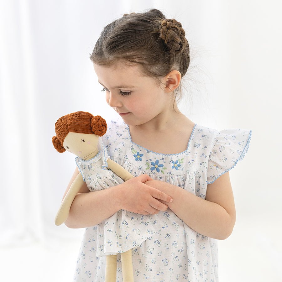 Albetta Ellie Blue Ditsy Daywear Doll - Radish Loves