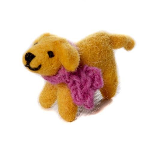 Amica Felt Mini Golden Labrador Toy - Radish Loves