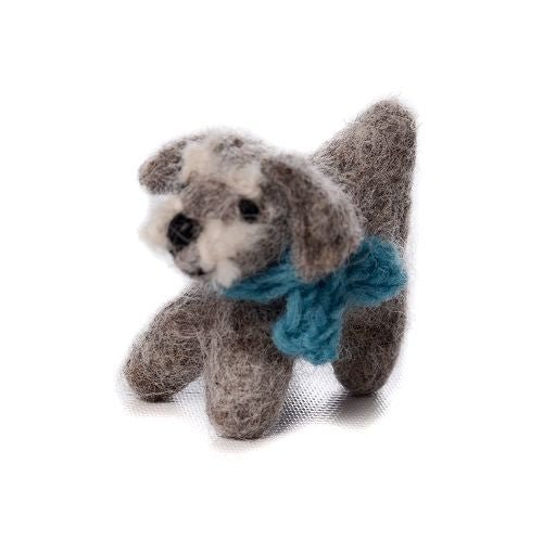 Amica Felt Mini Schnauzer Toy - Radish Loves