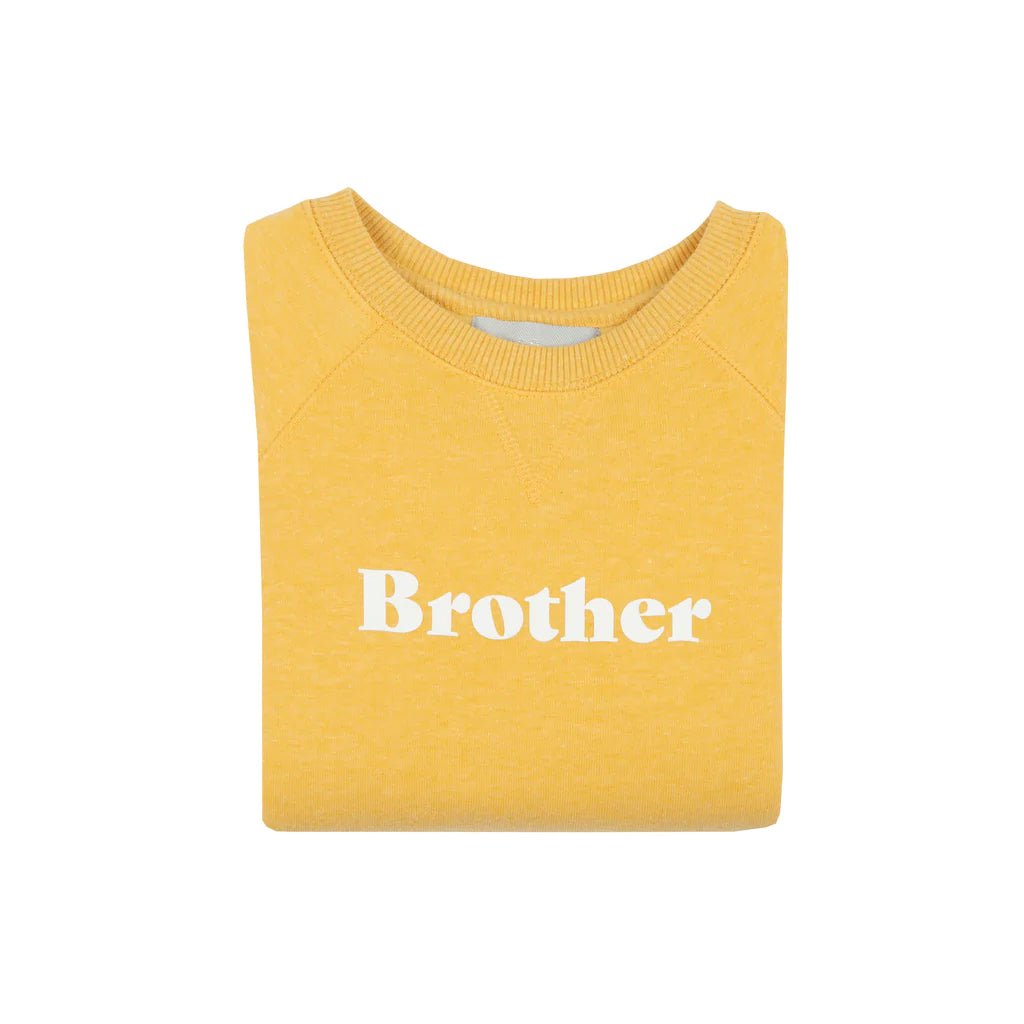 Bob & Blossom Faded Sunshine 'Brother' Sweatshirt - Radish Loves