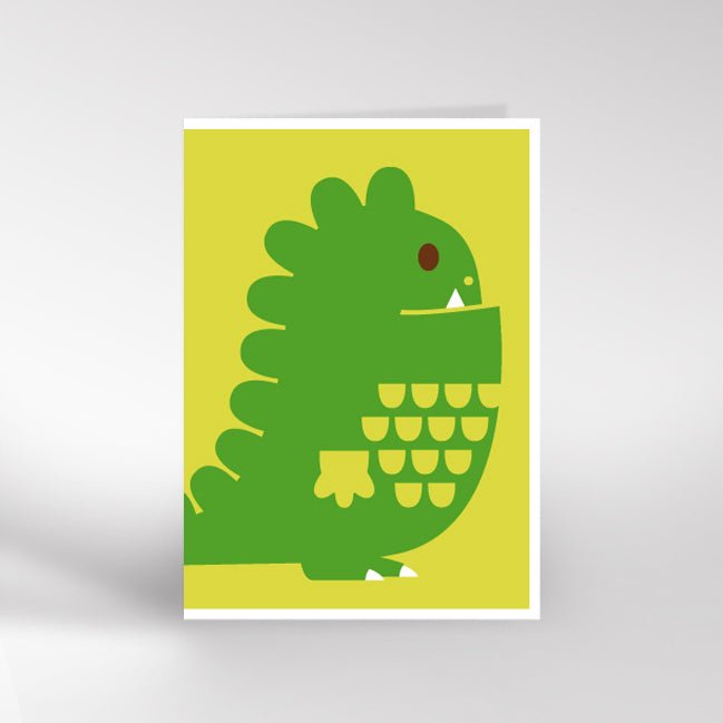 Dicky Bird Cards Dino - Radish Loves