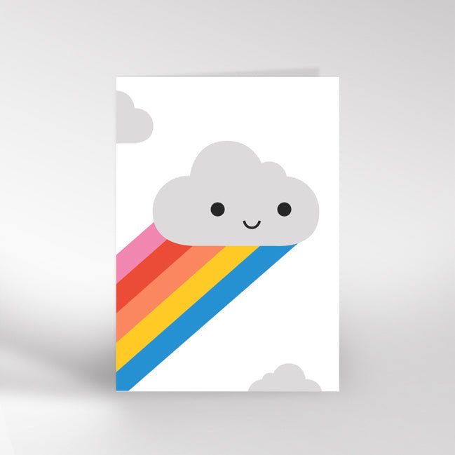 Dicky Bird Cards Happy Cloud - Radish Loves