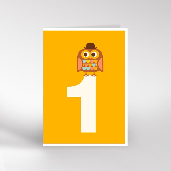 Dicky Bird Cards Number 1 - Radish Loves