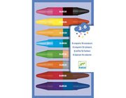 Djeco 8 Double Ended Crayons- 16 Colours - Radish Loves